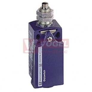 XCKD21H0G11 Polohový spínač Universal Osiconcept, kovový, kovový čep, 1Z+1V, s mžik.funkcí, kabel. vstup 1xPG11, IP67
