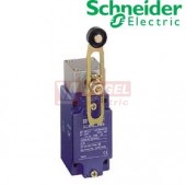 XCKJ50541H29 Polohový spínač Osiswitch Classic, kovový, 1V+1Z, stavit.páka s termoplast.kladkou pr.22mm, závisle spínající, vypnutí před zapnutím, kabel.vstup 1xM20, IP67