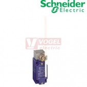 XCKJ50559H29 Polohový spínač Osiswitch Classic, kovový, 1V+1Z, páka z polyamidu pr.6mm, L=200mm, závisle spínající, vypnutí před zapnutím, kabel.vstup 1x M20, IP67