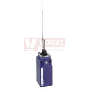 XCKN2106P20 Polohový spínač Optimum, plast. kompaktní, kočičí vous, kontakty 1xNO+1xNC s mžikovou funkcí, kabel. vstup M20