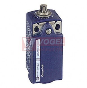XCKP2110G11 Polohový spínač Universal Osiconcept, plastový, kovový čep, 1Z+1V, s mžik.funkcí, kabel.vstup PG11, IP66