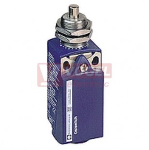XCKP21H0P16 Polohový spínač Universal Osiconcept, plastový, ovládací kovový čep M18, 1Z+1V, s mžik.funkcí, kabel.vstup M16, IP66