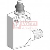 XCMD2111M12 Polohový spínač Universal Osiconcept,  kovový čep s elast.těsněním, 1Z+1V, s mžik.funkcí, konektor M12/4pin/vidlice, IP66