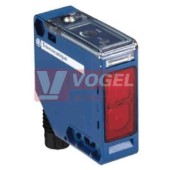 XUK9APANM12 Fotoelektrické čidlo Optimum,kvádrový, polar.reflexní, Sn=5m, 12-24VDC, konektor M12