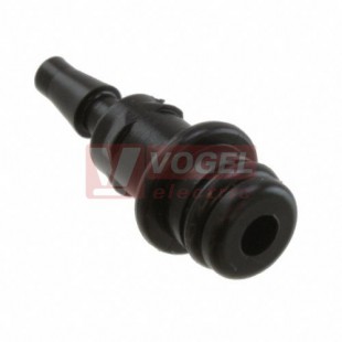 09140006152 Pneumatický kontakt, vnitřní  průměr hadice 3mm, vidlice (Han Modular), max. 8 bar