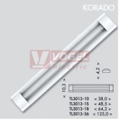 Svítidlo 1x  10W TL3013-10 KORADO G13 IP20, el.předřadník, pod kuchyňskou linku BÍ