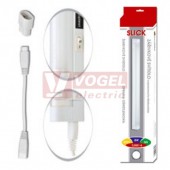 Svítidlo 1x  13W TL2001-13 SLICK G5 IP20, pod kuchyňskou linku BÍ