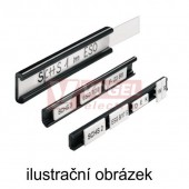 STR 5 S krycí transparentní folie 40x7mm pro nosič štítků SCHT5S (1631940000)
