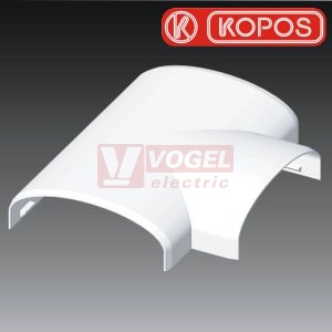 Kryt odbočný "T" 8784 pro LE 100, bílý RAL 9003