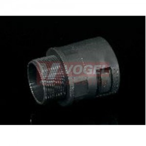 PG 21 vývodka APG28/21 Adaptalok přímá, černá, pro chráničky APAFS/APACS (132302518)