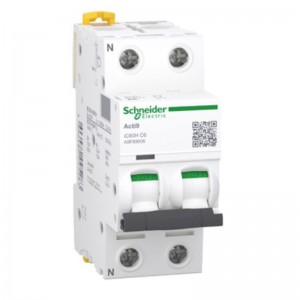 Jistič 1P+N  16A C iC60H (A9F89616) Acti9 10kA(IEC/EN 60898-1), 15kA(IEC/EN 60947-2)