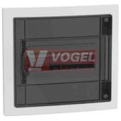 Rozvodnice  13M IP40 1ř PrismaSeT XS (LVSXP113) zapuštěná/kouřové plastové dveře (včetně svorkovnic N a PE), švh 396x360x(86+41)mm
