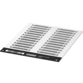 LS-WMTB-V4A (48X8) Označovač kabelů, montáž kabelové sponky, průměr kabelu od 2,9mm, počet štítků 24, popis.pole š 48 x v 8mm (1450532)