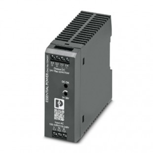 Zdroj spínaný 1f 24VDC  3,125A (ESSENTIAL-PS-EE-2G/1AC/24DC/75W/SC 0)  (75W) ESSENTIAL POWER, šroubové svorky, švh 33x90x100mm (1234301)