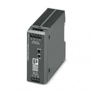 Zdroj spínaný 1f 24VDC  2,5A (ESSENTIAL-PS-EE-2G/1AC/24DC/60W/SC 0)  (60W) ESSENTIAL POWER, šroubové svorky, švh 33x90x100mm (1394764)