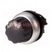 M22-WR-X91 Ovládací hlavice přepínače, otočná hlavice, s aretací, kroužek titan, Hand-Auto (216859)