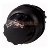 M22S-WR-X91 Ovládací hlavice přepínače, otočná hlavice, s aretací, kroužek černý, Hand-Auto (216860)