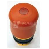 M22-PVL Ovládací hlavice nouzového zastavení, RU, hřib pr.38mm, odblokovat vytažením, prosvětlená (216878)