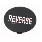 M22-XD-S-GB16 Tlačítková výplň, bez prosvětlení, zapuštěná, REVERSE, černá (218206)