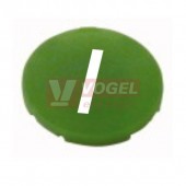 M22-XDP-G-X1 Tlačítková výplň do hřibového tlačítka, START, zelená I (218254)