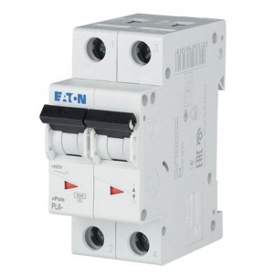 Jistič 2P  10A D PL6-D10/2 6kA Eaton (286577)