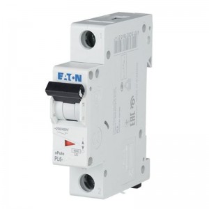 Jistič 1P 40A D PL6-D40/1 6kA Eaton (286549)