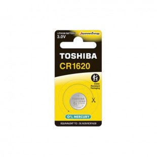 Baterie  3,00 V knofl. CR1620 CP-1C Litium, Toshiba Special-Lithium Coins, blistr/1ks