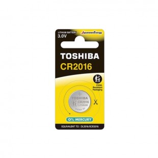 Baterie  3,00 V knofl. CR2016 CP-1C Litium, Toshiba Special-Lithium Coins, blistr/1ks