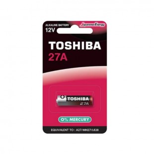 Baterie  12,00 V 27A BP-1C tužková alkalická, Toshiba Special-Alkaline, blistr/1ks