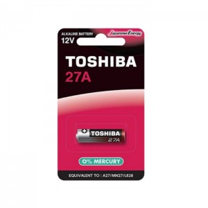 Baterie  12,00 V 27A BP-1C tužková alkalická, Toshiba Special-Alkaline, blistr/1ks