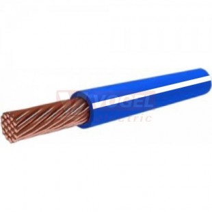 CYA  10    tm.modrý s bílým pruhem H07V-K vodič jednožilový (29528)