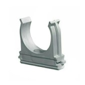 Příchytka PLAST 16 CF16, bez halogenu, UV nestabilní, šedá RAL 7035, ABS (CF16)