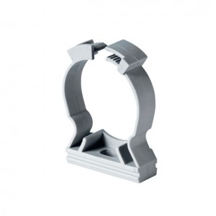 Příchytka PLAST 40 CFC40, nastavitelné, rychloupínací, s halogenem, UV nestabilní, šedá RAL7035, polyamid (CFC40)