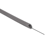 Chránička  40 ICTA40T, 750N, šedá ral 7037, pružná, ohebná, lubrikovaná, do +90°C, s halogenem, UV nestabilní, technopolymer na bázi polypropylenu (role 25m) (ICTA40T)