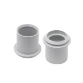 Spojka PLAST  50 RM50-48, krabice, pro pevné a ohebné trubky, měkké, IP44, otvor krabice 48mm, s halogenem, UV nestabilní, šedá RAL7035, PVC (RM50-48)
