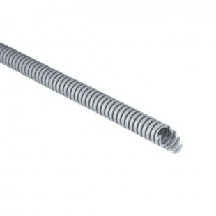 Chránička  20 TG1220, 320N, šedá RAL 7035, ohebná, s halogenem, PVC, UV stabilní (role 100m) (TC1220)