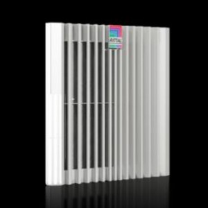 SK3240.300 Blue e+ výstupní filtr, pro ventilátor s filtrem 3240.7xx/3240.9xx/3241.7xx/3241.9xx, otvor 224x224mm, rozměr šv 255×255mm, IP54, RAL7035