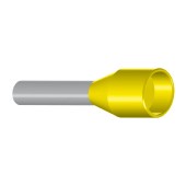 DI 1,0-6 žlutá (500)   dutinka izolovaná (Hilpress 08010)