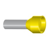 DI 70-20 žlutá (25)   dutinka izolovaná (Hilpress 08035)
