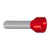 DI 10-18 rudá (100)   dutinka izolovaná dle DIN46228 (Hilpress 08123)