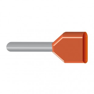 DID 0,5-8 oranž. (500)   dutinka izolovaná dvojitá (Hilpress 09040)