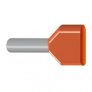 DID 4-12 oranž. (100)   dutinka izolovaná dvojitá (Hilpress 09063)