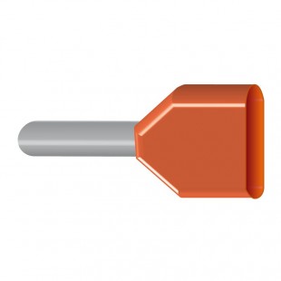 DID 0,5-6 oranž. (500)   dutinka izolovaná dvojitá (Hilpress 09075)