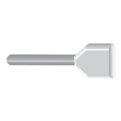 DID 0,5-10 bílá (500)   dutinka izolovaná dvojitá (Hilpress 09078)