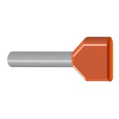 DID 4-18 oranž. (100)   dutinka izolovaná dvojitá (Hilpress 09085)