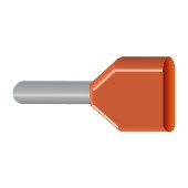 DID 0,5-6 oranž. (100)   dutinka izolovaná dvojitá (Hilpress K 09075)