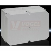 PK9524.000 Svorkovnicová skříňka, s neprůhl.víkem, IP66, IK08, polykarbonát, hladké stěny, š360v254h165mm, RAL7035