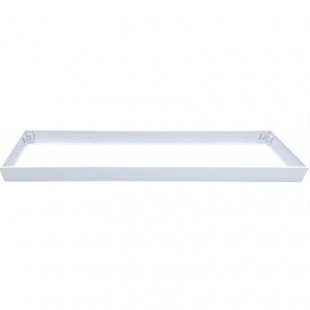 Rám pro přisazenou montáž svítidel (FR-STELLA CLICK) bílá, tělo kov, rozměr 1200x300x70mm (GXOS424)