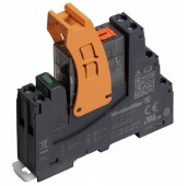 CRIKIT S 24VAC 1CO L/PB RIDERSERIES paticové relé, 1 přepínací kontakt, 16A/250V AgNi, LED indikace zelená, test. tlač. ANO, ochraná dioda NE, patice šroubová, š=15,8mm (3137470000)