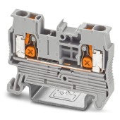 XT 2,5 PROMO AKCE  svorka řadová, Push-X, šedá, přípojky 1/1, 0,5-4mm2, š=5,2mm (1343106)